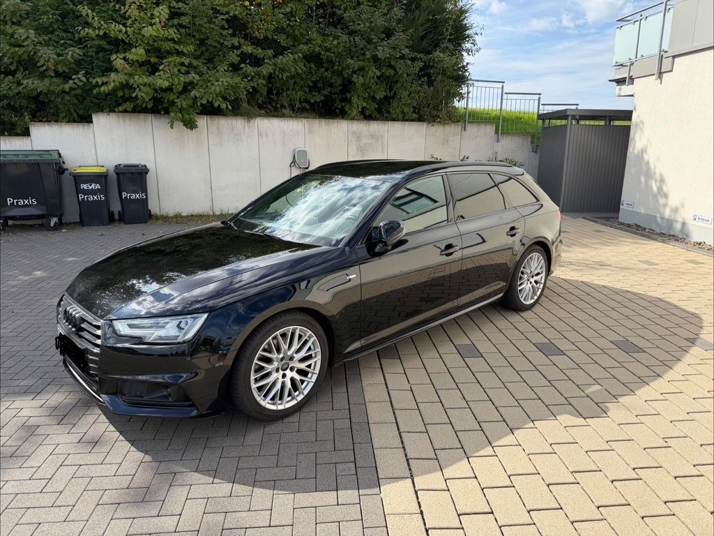 آئودی A4 2.0 TDI 3 x اس-لاین بلک ادیشن ACC B&O AHK