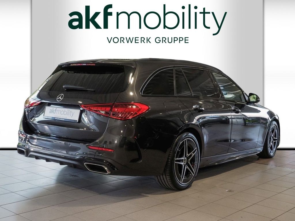 نمای دیگر مرسدس بنز C 200 d T AMG لاین-MBUX نویگیشن پریمیوم*دوربین*شب