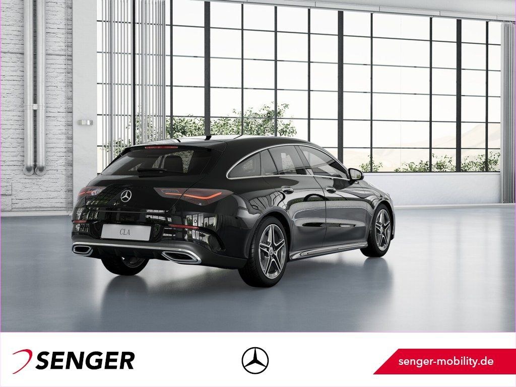 نمای دیگر مرسدس بنز CLA 200 SB AMG دوربین دنده عقب امبینت MBUX LED
