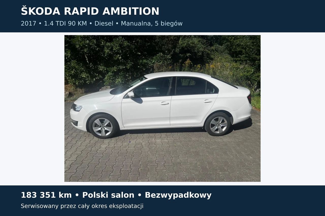 اشکودا راپید 1.4 TDI DPF امبیشن